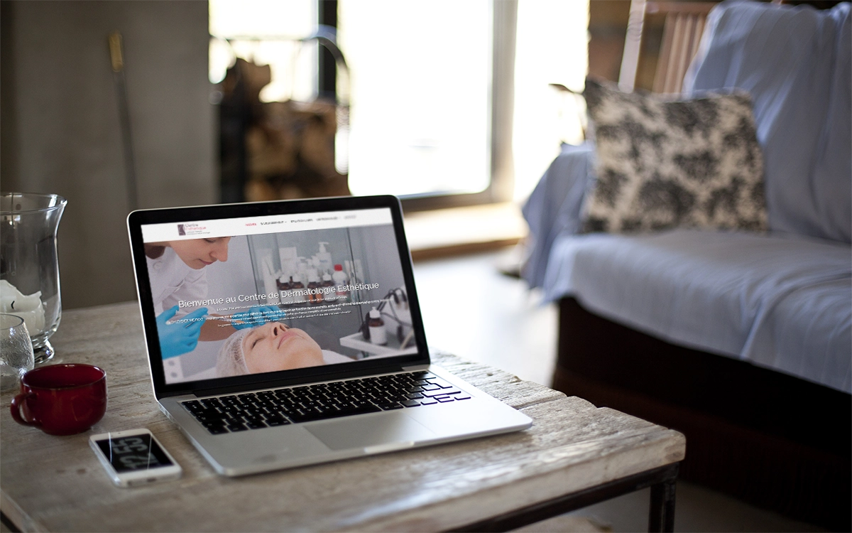 Centre Esthétique - Optimisation technique et référencement SEO - Swebetech