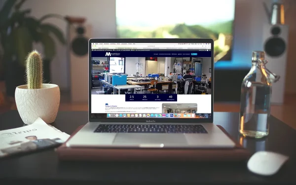 Maintelec - Création d'un site Internet OnePage - Swebetech